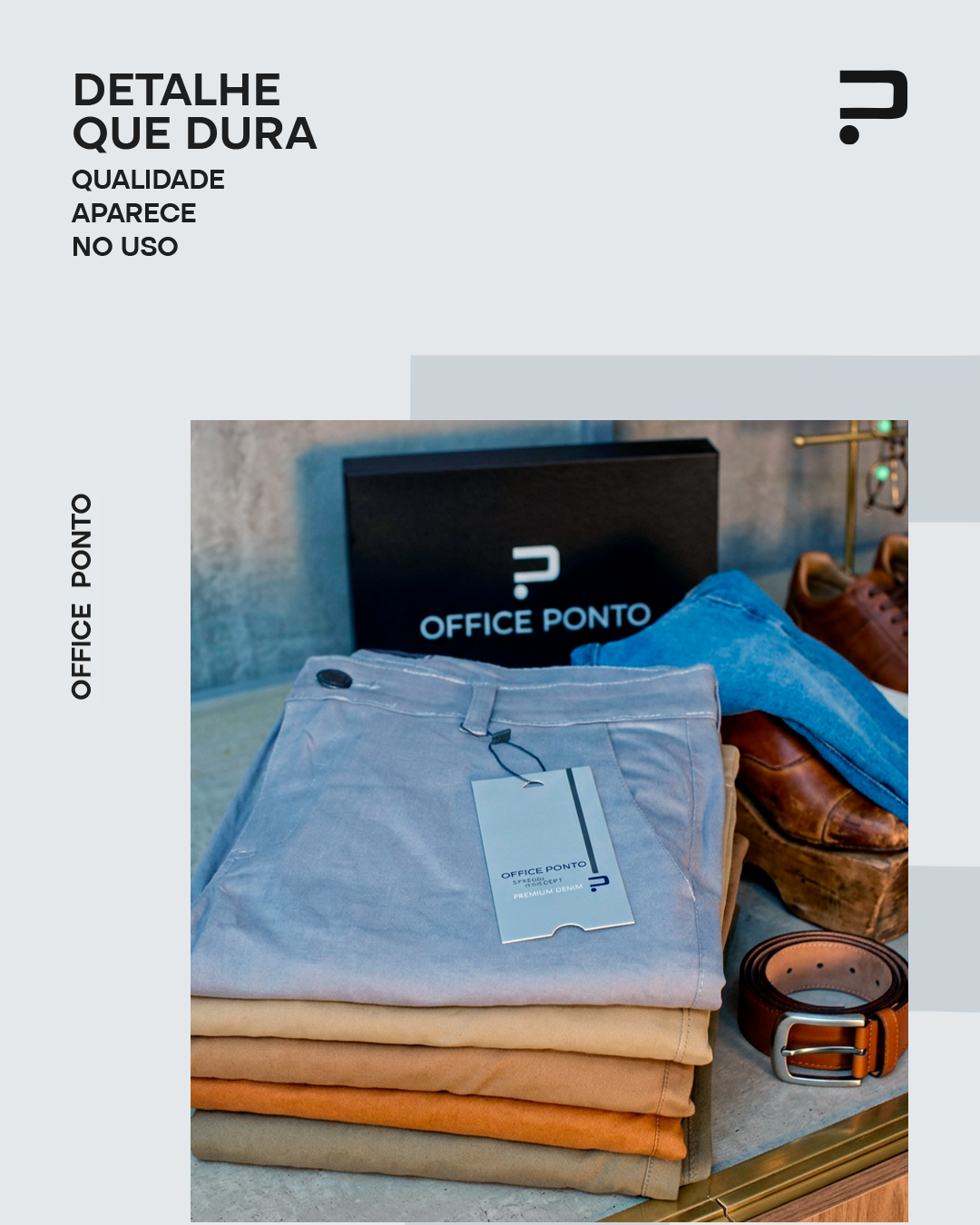Detalhe que dura, qualidade Office Ponto que aparece no uso
